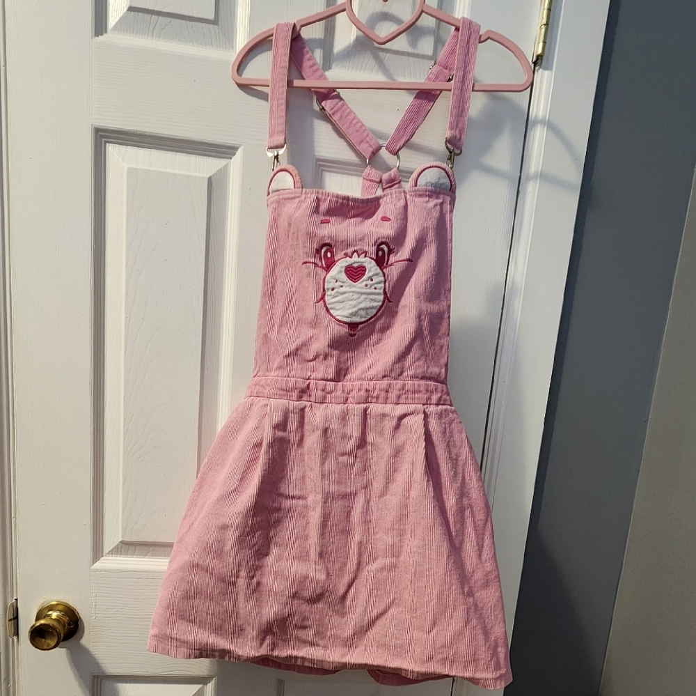 dollskill x care bears pinafore dress